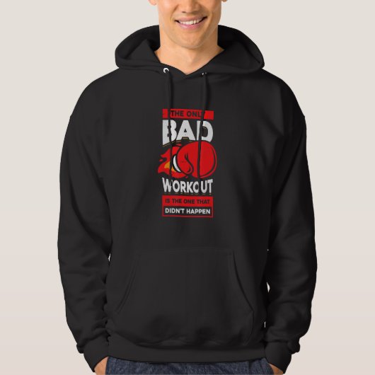Boxingfor A Kickboxer Hoodie (Voorkant)
