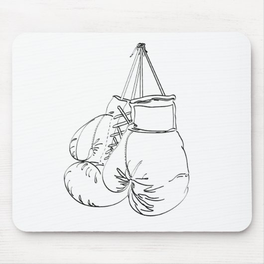 Boxinghandschoenen II Muismat (Voorkant)