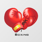 Boxinghandschoenen Raamsticker (Vel)