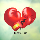 Boxinghandschoenen Raamsticker (Vel 3)