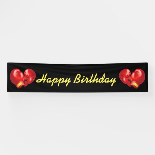 Boxinghandschoenen Spandoek (Horizontaal)