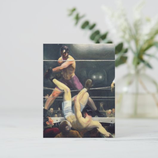 Boxingkunst Briefkaart (Staand voorkant)