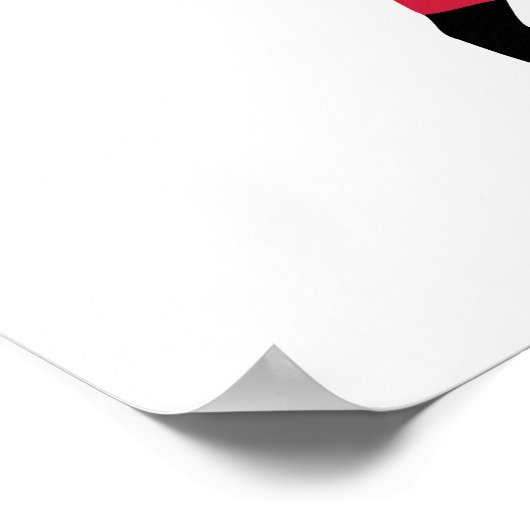 Boxingstrijder Poster (Hoek)