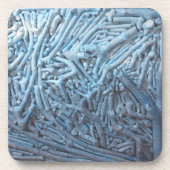 Boxknipsels: blauw bier onderzetter (Voorkant)