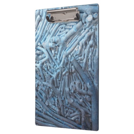 Boxknipsels: blauw klembord (Links)