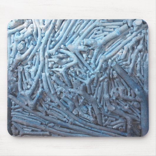 Boxknipsels: blauw muismat (Voorkant)