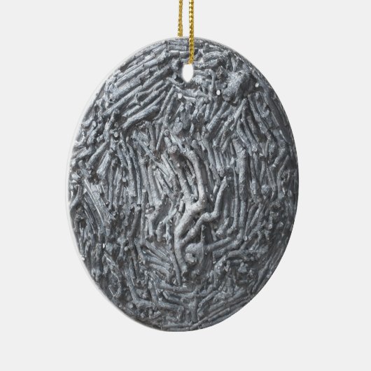 Boxknipsels: maan keramisch ornament (Rechts)