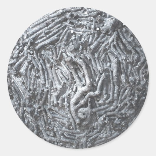 Boxknipsels: maan ronde sticker (Voorkant)