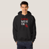 Boxmodus op professionele boxer Knockout Puncher Hoodie (Voorkant volledig)
