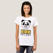 Boxmouth Panda T-shirt (Voorkant volledig)
