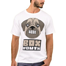 Boxmouth Pug Dog