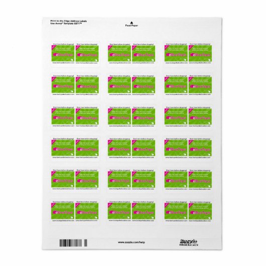 Boxtops voor Onderwijs Stickers (Full Sheet)