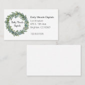 Boxwood Wreath Visitekaartje (Voorkant / Achterkant)