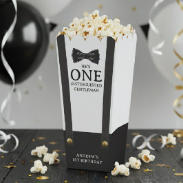 Boy 1st Birthday One Distinguished Gentleman Bedankdoosjes