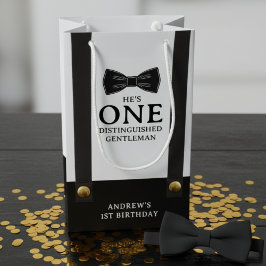 Boy 1st Birthday One Distinguished Gentleman Klein Cadeauzakje