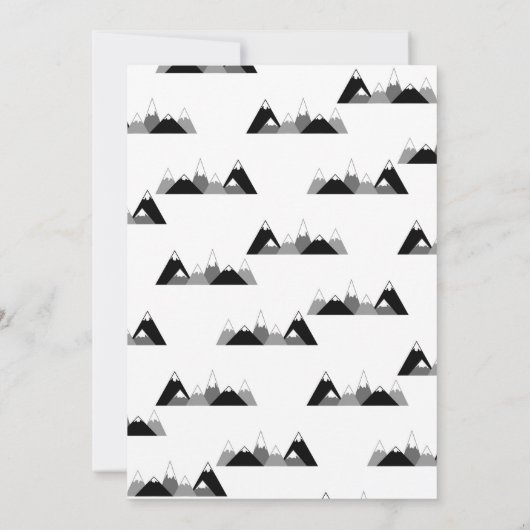 Boy Adventure wacht op uitnodiging baby shower (Achterkant)