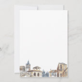 Boy Adventure World Map Airplane Baby Shower  Bedankkaart (Achterkant)