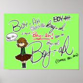 BOY-AH POSTER (Voorkant)