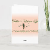  Boy/Airplane Christmas Kaart (Achterkant)