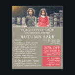 Boy and Girl, Children's Clothing Store Advert Flyer<br><div class="desc">Boy and Girl,  Children's Clothing Store Advertising Flyers By The Business Card Store.</div>