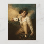 Boy and Rabbit, c.1814 Briefkaart (Voorkant)