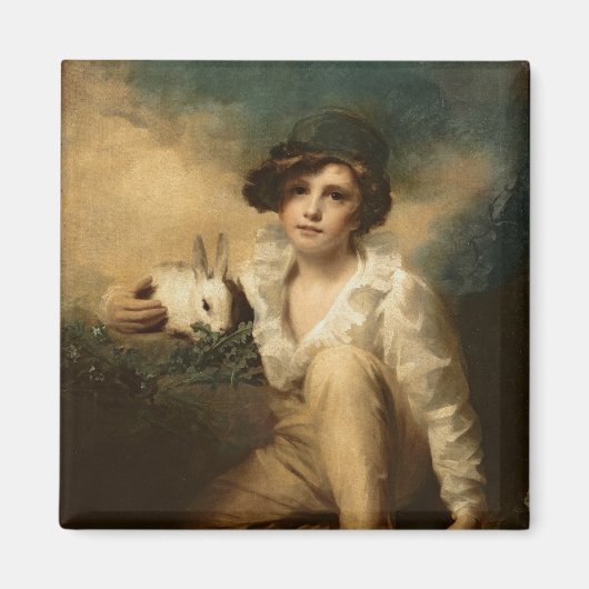 Boy and Rabbit, c.1814 Magneet (Voorkant)