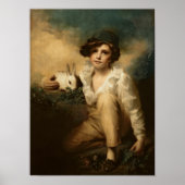 Boy and Rabbit, c.1814 Poster (Voorkant)