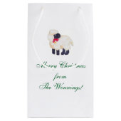 Boy Angel met Lamb cadeautas (Achterkant)