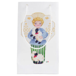 Boy Angel met Lamb cadeautas