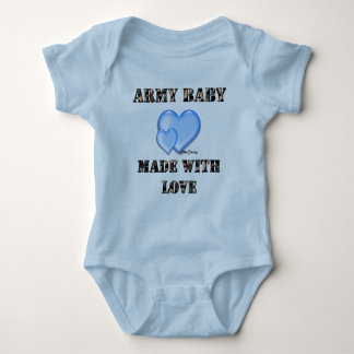 Boy Army Baby met liefde gemaakt door Dani Romper