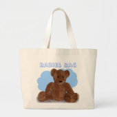 Boy Babies Bag Grote Tote Bag (Voorkant)