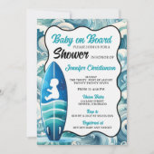 Boy Baby aan boord Baby shower Kaart (Voorkant)