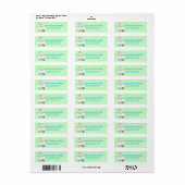Boy Baby Bathtime Adresetiketten Etiket (Full Sheet)