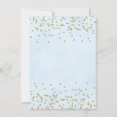 Boy Baby Brunch Baby Shower Uitnodigingen (Achterkant)