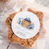 Boy Baby Brunch Bedankt Baby shower Ronde Sticker