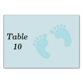 Boy Baby Feet Kaart (Achterkant)