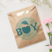 Boy Baby Gender Reveal Party Bedankzakje (Gezegeld)