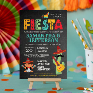 Boy Baby Mariachi Mexicaans Baby shower Uitnodigin Kaart