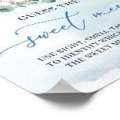 Boy baby olifant floral Guess The Sweet Mess spel Poster (Hoek)