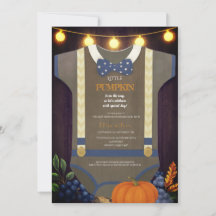 Boy baby shower autum herfst blur burlap bodysuit