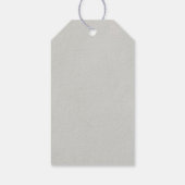 Boy baby shower autum herfst burlap bodysuit invit cadeaulabel (Achterkant)