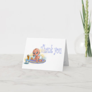 Boy Baby shower - Bedankt