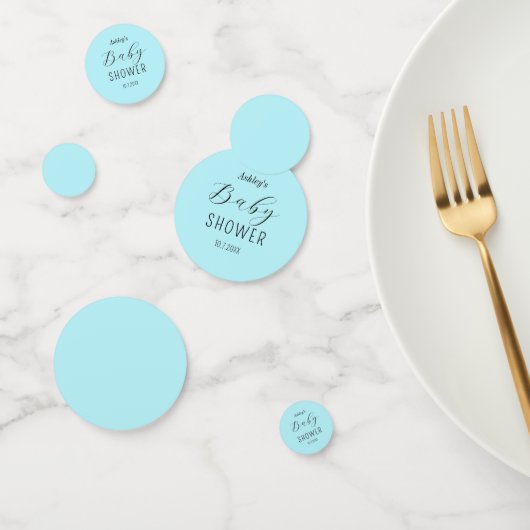 Boy Baby shower Blauwe Pastel Confetti (Groep)
