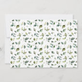 Boy Baby Shower by Mail, Baby Shower Long Distance Kaart (Achterkant)