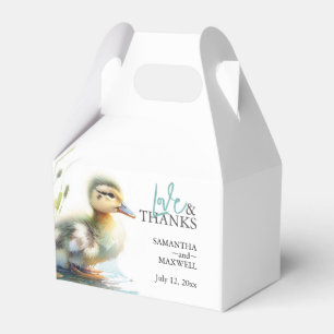 Boy Baby shower Favoriet Dozen Mallard Ducks Bedankdoosjes