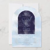 Boy Baby Shower Invitation Kaart (Voorkant)