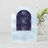 Boy Baby Shower Invitation Kaart (Staand voorkant)