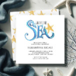 Boy Baby Shower Invitations Watercolor Starfish Kaart<br><div class="desc">Vier je kleintje met deze onder het zee babyshower uitnodigingen, ideaal voor een babyjongen! Met een grillig waterverf-ontwerp met een oranje zeester en speelse tinten blauw, brengen deze uitnodigingen een schattige strand- en oceaanvibe naar uw feest. Het unieke vierkante formaat voegt charme toe, terwijl de achterkant van de kaart een...</div>