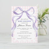 Boy Baby Shower  Kaart (Staand voorkant)
