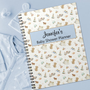 Boy Baby shower Planner-Keepsake  speelgoed Notitieboek